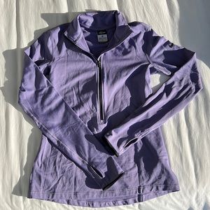 Nike Long Sleeve Half Zip Pullover Sweater Lightweight Athleisure